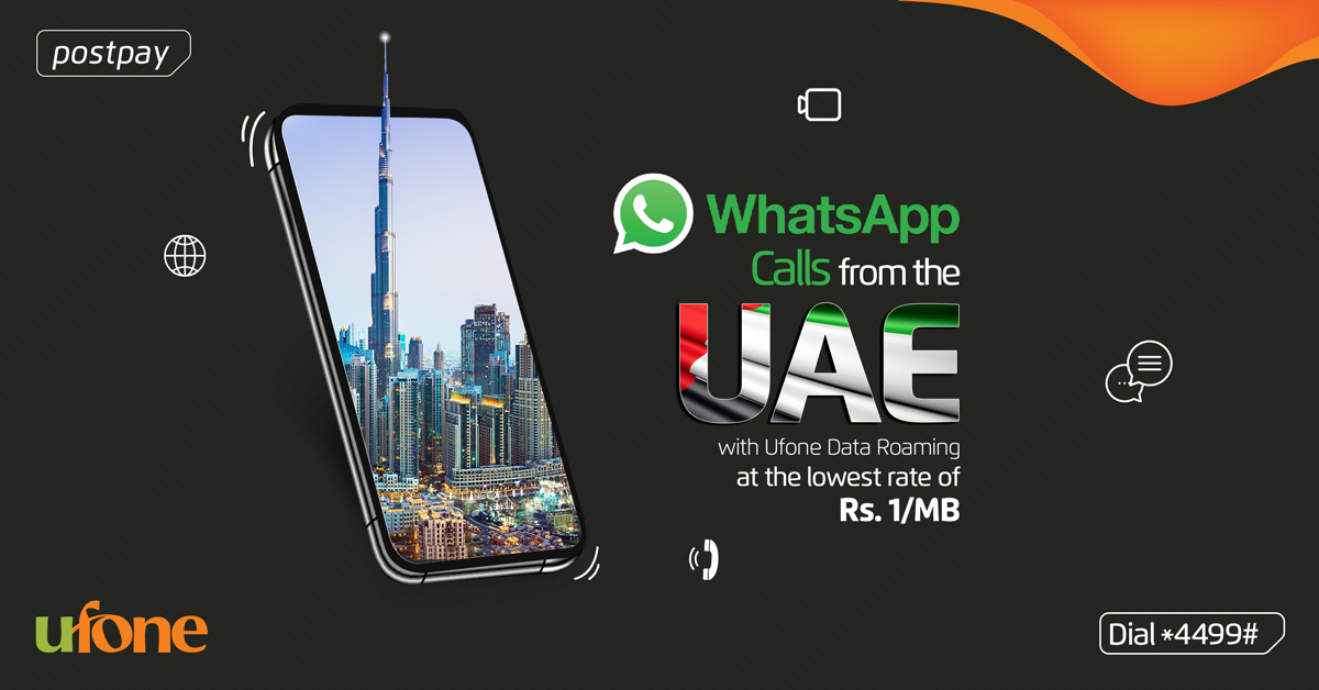 Ufone Launches The Most Economical Data Package In UAE