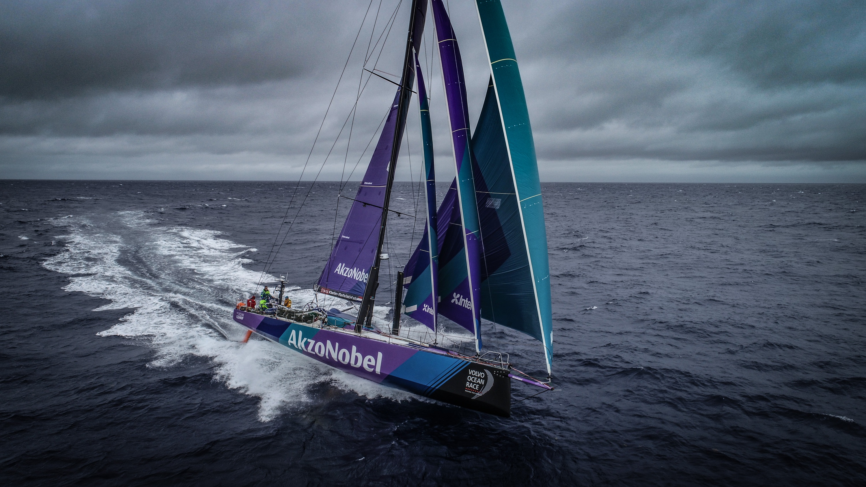 Volvo Ocean Race яхта