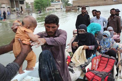 50,000 Flood Victims Reached Karachi, Living in Relief Camps