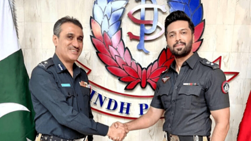 Actor Fahad Mustafa is now Sindh Police SP Fahad Mustafa