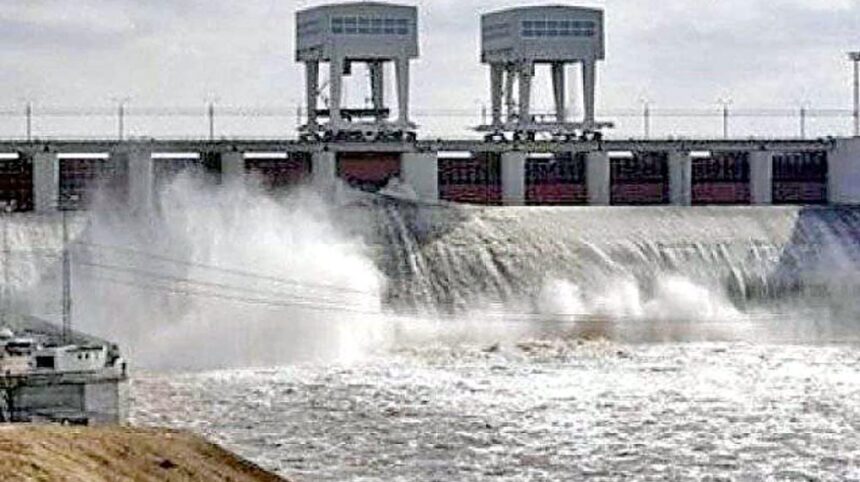 India Released Floodwaters in the Ravi River on Monday