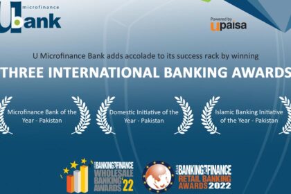 U Microfinance Bank receives global recognition with three prestigious Asian Banking & Finance Awards, 2022