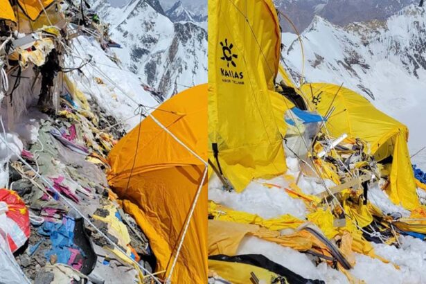 K2 has a "disgusting" amount of trash and human waste
