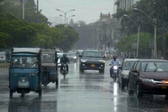 Weather Update Karachi receives light to heavy rain
