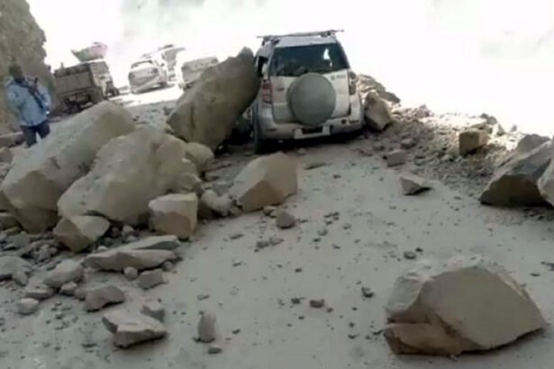 Earthquake tremors were felt Monday in Area of Skardu