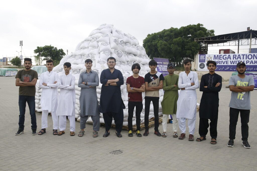 Free Fire Community Donates 25,000 KG Rice to Flood Victims in Pakistan