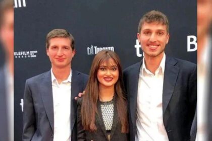 Sajal Ali spotted with Imran Khan sons