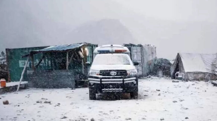 First autumn snowfall on Babusar Top and nearby locations