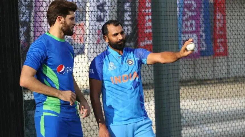 Mohammed Shami turned into a Mentor for Shaheen Shah Afridi