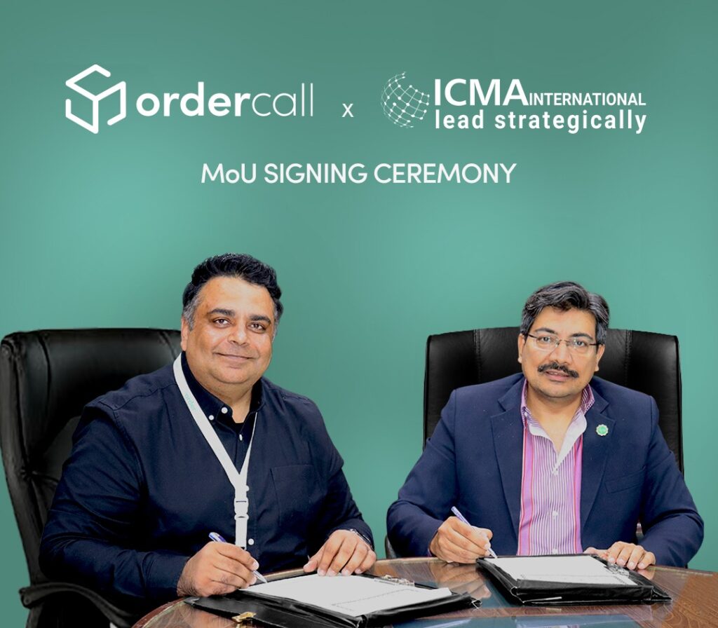 Ordercall Signs MoU with ICMAP to Optimize Talent Acquisition
