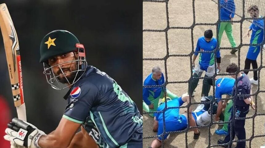 Shan Masood Got Injured During a Practice Session