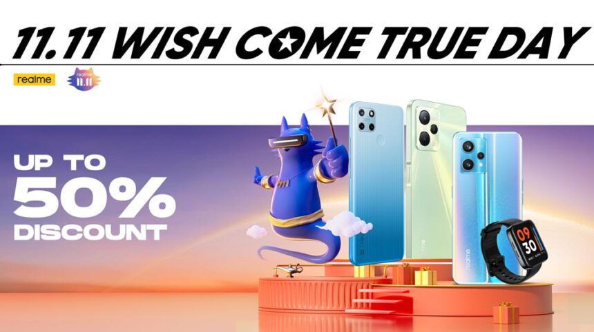 realme to Make its Fans’ Biggest Wishes Come True this 11.11 With the Largest E-Commerce Shopping Festival of the Year