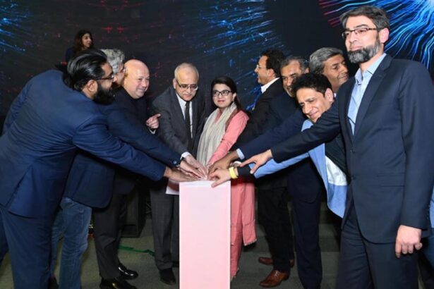 MoIT Secretary, SAPM on Youth Affairs perform groundbreaking of Jazz 5G Innovation Lab at NUST