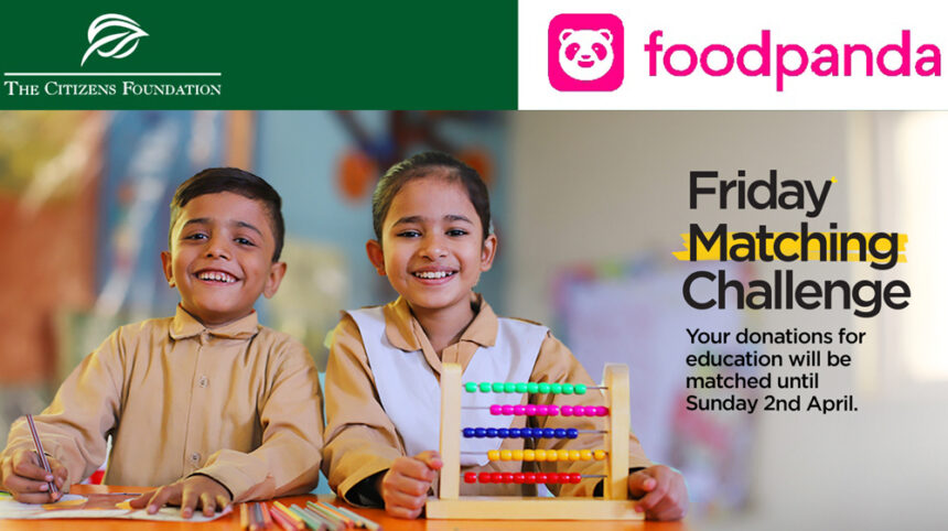 foodpanda partners with TCF to promote education in Pakistan