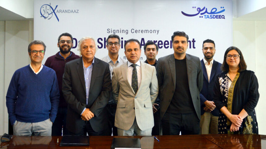 Karandaaz Pakistan Signs Data Sharing Deal with TASDEEQ Credit Bureau