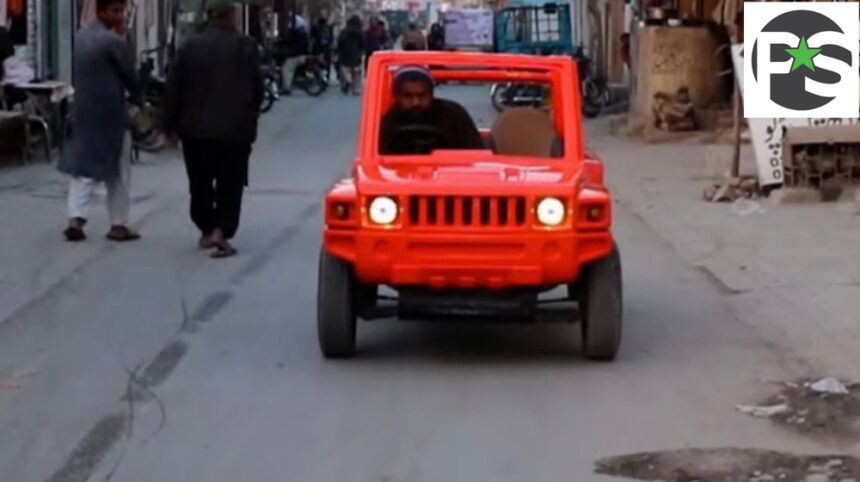 Bike Mechanic Builds Fully Functional Car from Scrap Materials