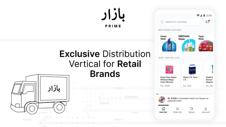 Bazaar Launches B2B Distribution Platform "Bazaar Prime" in Pakistan