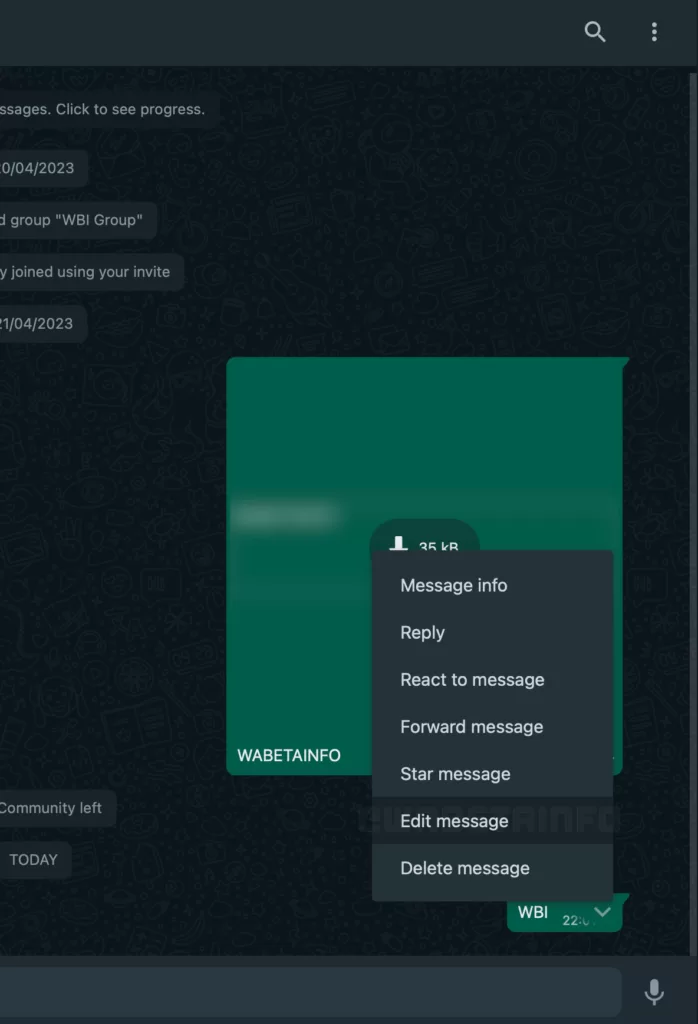 WhatsApp Web Beta Now Allows Users to Edit Messages