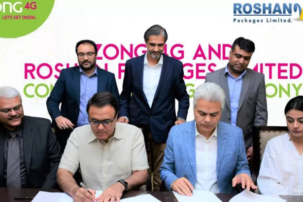 Zong 4G and Roshan Packages Join Forces for Enhanced Digital Business Solutions