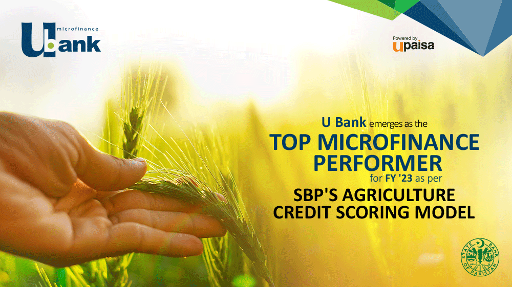 U Bank Ranked Top Microfinance Agriculture Credit Performer