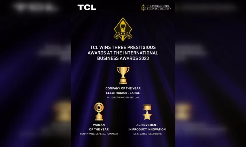 TCL crowned Electronics Company of the Year at 2023 International Business Awards
