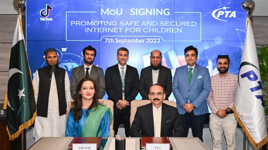 Pakistan Telecommunication Authority (PTA) and TikTok's MoU Aims to Enhance Digital Safety