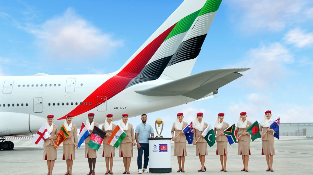Curated visual reference: Fresh Look at Emirates Returns As Official Airline Partner Of Icc World Cup