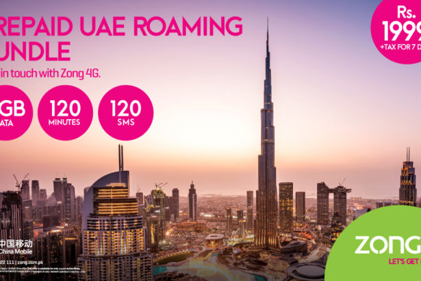 Zong 4G Simplifies UAE Roaming Bundles for National Day Festivities