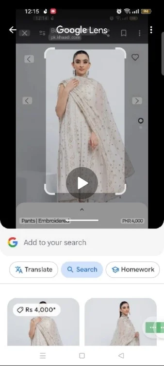 Fashion-lovers can shop for what they see and like