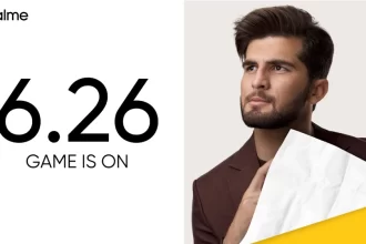 realme Unveils Shaheen Afridi as Brand Ambassador