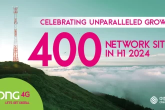 Zong 4G Expands Network with 400 New Sites