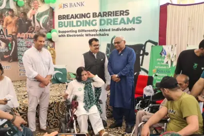 JS Bank Empowers Differently-Abled with Wheelchair Donation