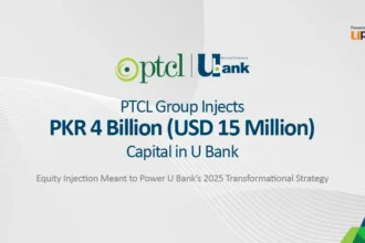 PTCL Group Injects PKR 4 Billion Capital in U Bank