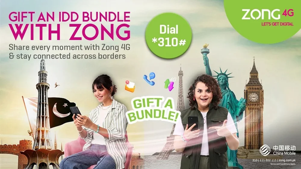Api Rabia Zong Gifting International Calls Made Easy with Zong
