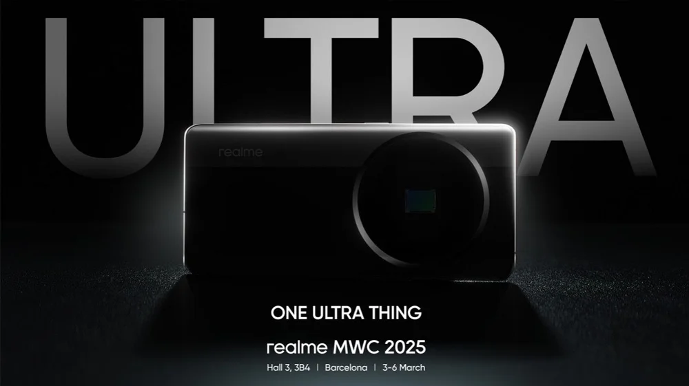 realme to Showcase an Ultrasensor Camera at MWC 2025