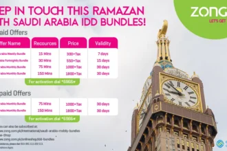 Zong 4G Introduces Tailor-made IDD Saudi Arabia Bundles for Ramadan 2025