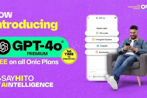 Onic Makes AI History in Pakistan by Offering GPT-4o Premium Free to All Users