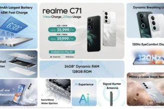 realme C71 Debuts in Pakistan with Segment-Leading 6300mAh Battery and Breathing Light Design