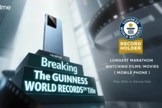 realme GT 7 Breaks Guinness World Record with 24-Hour Movie Playback
