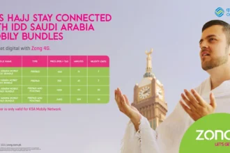 Stay Connected During Hajj 2025 with Zong’s International Dialing Mobily Bundles for Saudi Arabia