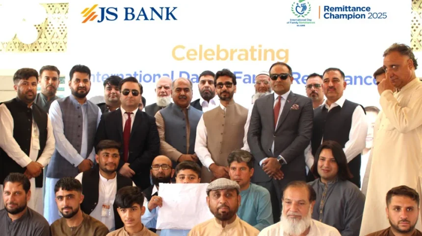 JS Bank Celebrates International Remittance Day with Customers in Saleh Khana, Khyber Pakhtunkhwa