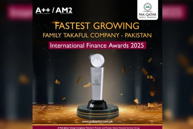 Pak-Qatar Family Takaful Named Fastest Growing Takaful Company in Pakistan at International Finance Awards 2025