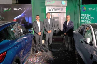 PSO, BYD & HUBCO Green Launch Pakistan’s First NEV Fast-Charging Station on M2 Motorway
