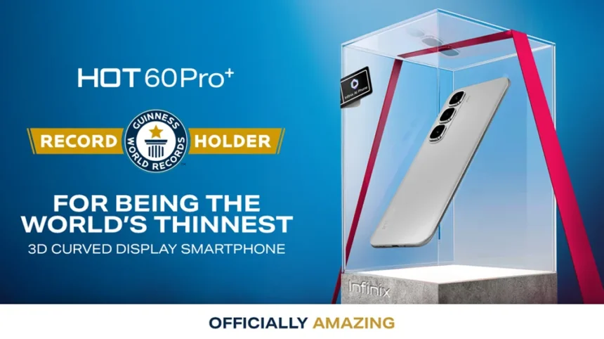Infinix HOT 60 Pro+ Wins Guinness World Record in Pakistan