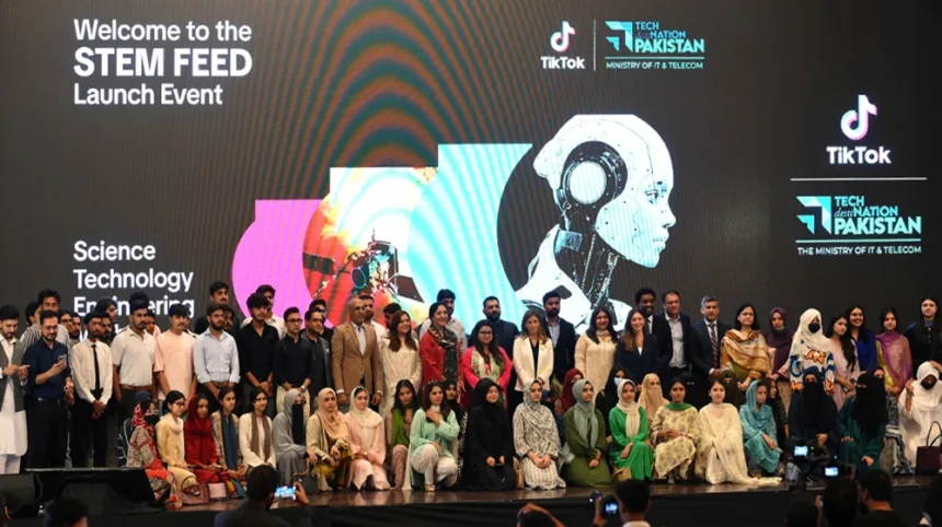 TikTok STEM Feed Pakistan launch