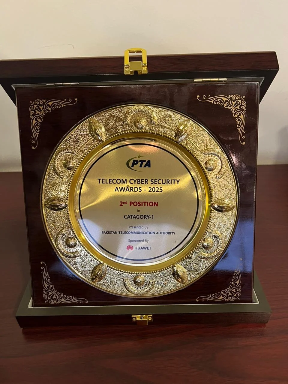 Zong 4G Secures 2nd Position in PTA’s Cyber Security Awards 2025