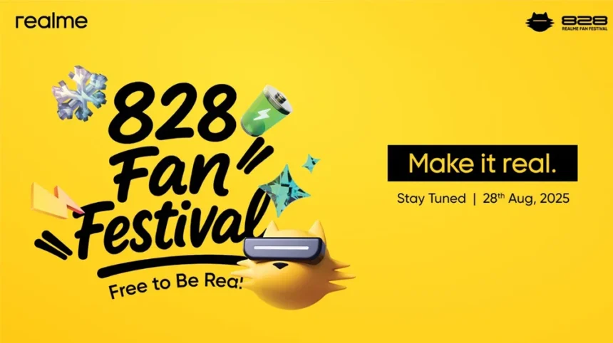 realme Launches 15000mAh Battery & Chill Fan Phone for Pakistani Youth