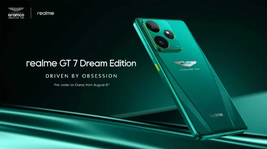 realme GT 7 Dream Edition x Aston Martin Launches in Pakistan on August 8