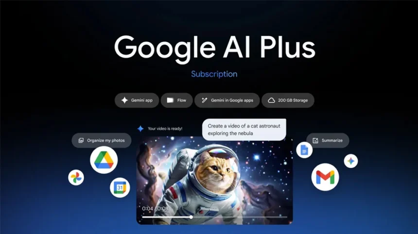 Google Launches AI Plus Plan in Pakistan at PKR 1,400/Month