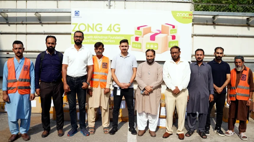 Zong & Alkhidmat Join Hands to Provide PPE for Healthcare Heroes